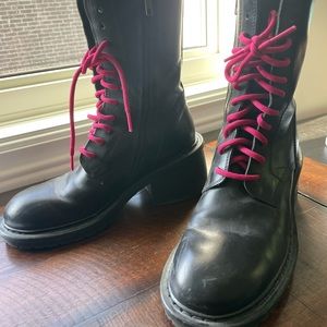 Designer Combat Boots 38